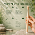 MORIAI Boar Bristle & Bamboo Toothbrush