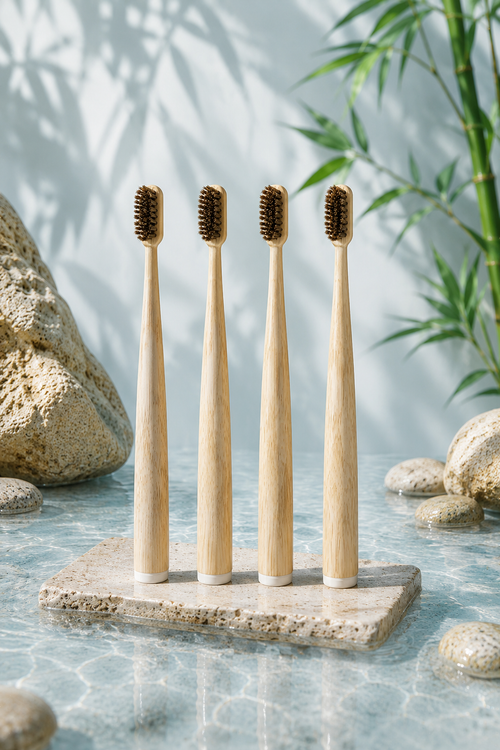 MORIAI Horse Bristle & Bamboo Toothbrush