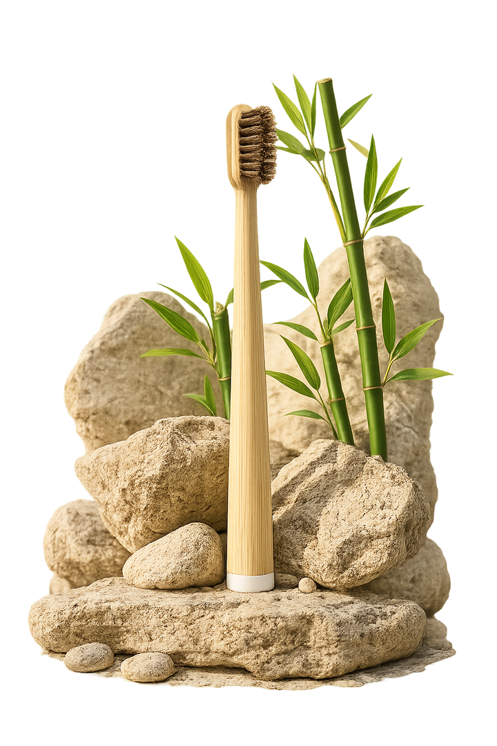 MORIAI Horse Bristle & Bamboo Toothbrush
