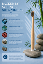 MORIAI Horse Bristle & Bamboo Toothbrush