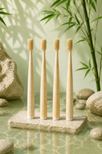 MORIAI Boar Bristle & Bamboo Toothbrush